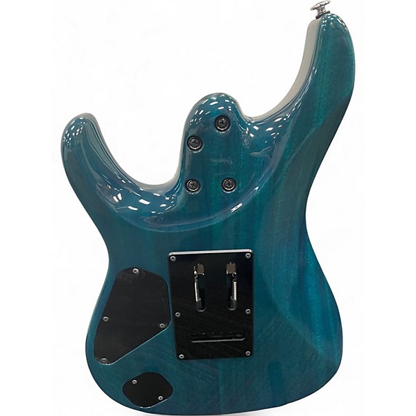 Used Ibanez MM1 Martin Miller Blue Solid Body Electric Guitar