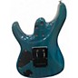 Used Ibanez MM1 Martin Miller Blue Solid Body Electric Guitar