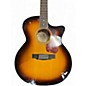 Used Guild f2512ce deluxe sunburst 12 String Acoustic Electric Guitar