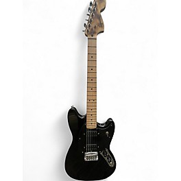 Used Squier Limited Edition Sonic Mustang HH Black Solid Body Electric Guitar