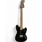 Used Squier Limited Edition Sonic Mustang HH Black Solid Body Electric Guitar thumbnail