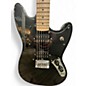 Used Squier Limited Edition Sonic Mustang HH Black Solid Body Electric Guitar