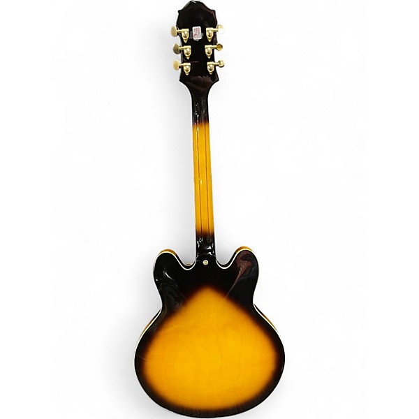Used 2011 Epiphone Sheraton II 2 Color Sunburst Hollow Body Electric Guitar
