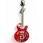 Used Epiphone Wildkat Wine Red Hollow Body Electric Guitar