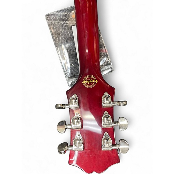 Used Epiphone Wildkat Wine Red Hollow Body Electric Guitar