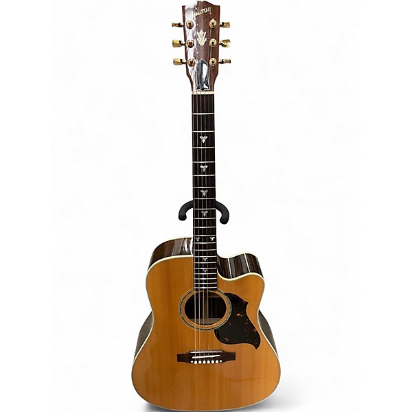 Used Gibson songbird deluxe Natural Acoustic Electric Guitar