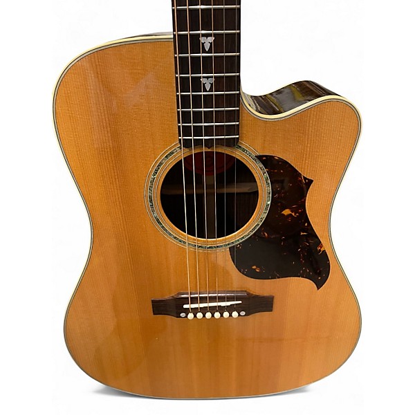 Used Gibson songbird deluxe Natural Acoustic Electric Guitar