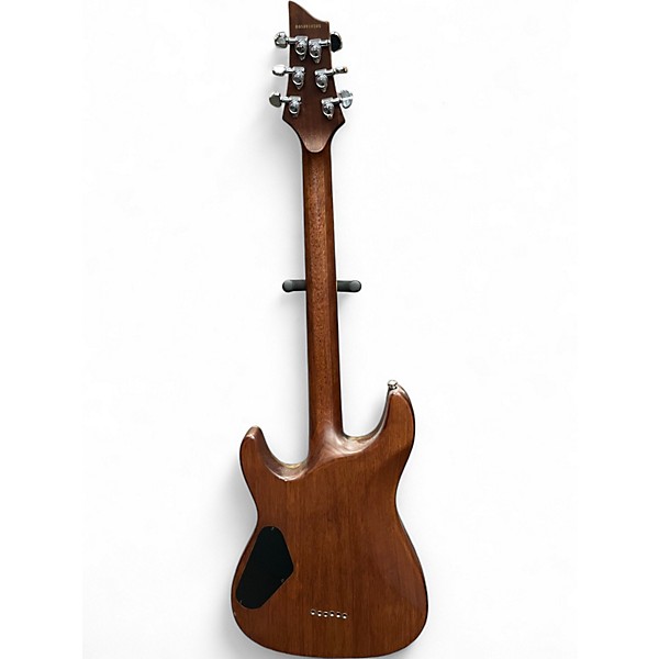 Used Schecter Guitar Research C-1 EXOTIC Amber Solid Body Electric Guitar
