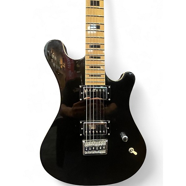 Used Sozo ZCBK Black Solid Body Electric Guitar