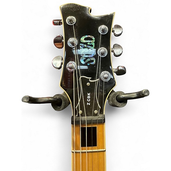 Used Sozo ZCBK Black Solid Body Electric Guitar