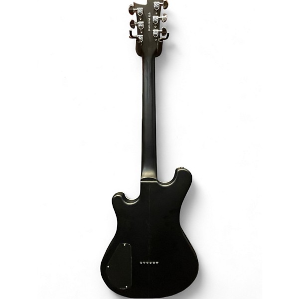 Used Sozo ZCBK Black Solid Body Electric Guitar