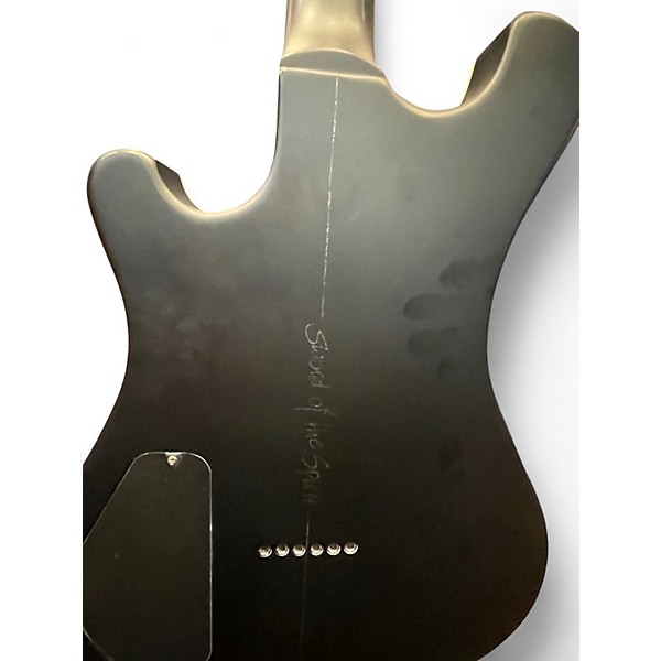 Used Sozo ZCBK Black Solid Body Electric Guitar