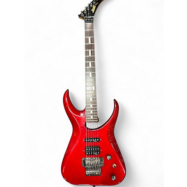 Used Alvarez Dana Scoop Candy Apple Red Solid Body Electric Guitar