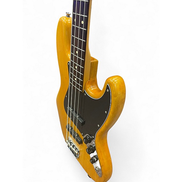 Used 2012 Fender Select Jazz Bass Natural Electric Bass Guitar