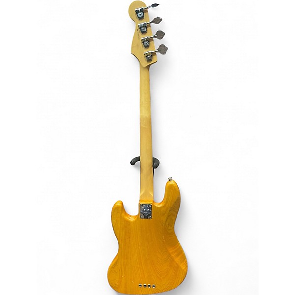 Used 2012 Fender Select Jazz Bass Natural Electric Bass Guitar