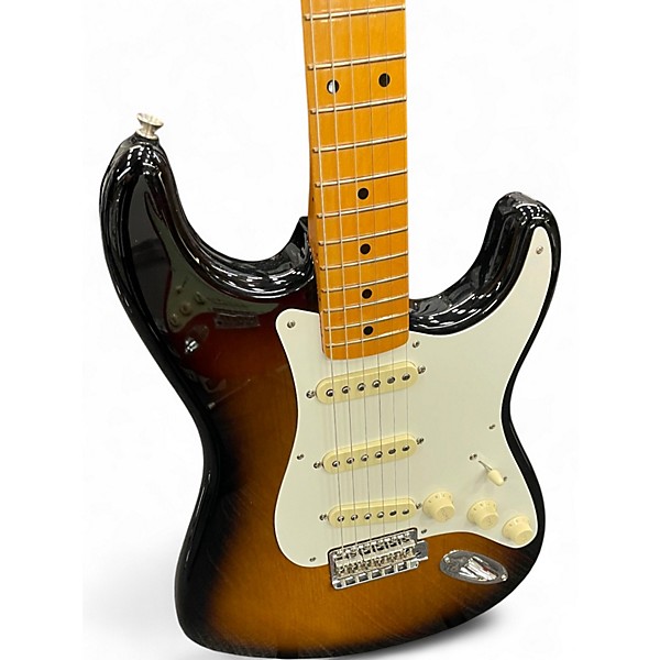 Used 2024 Fender 1957 American Vintage II Stratocaster 2-Color Sunburst Solid Body Electric Guitar