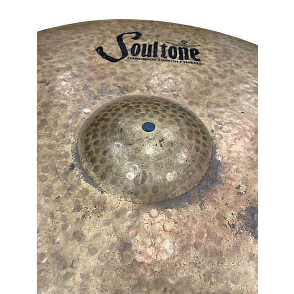 Used Soultone 24in natural big bell ride Cymbal