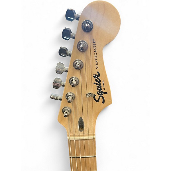 Used Squier Standard Stratocaster 2 Color Sunburst Solid Body Electric Guitar