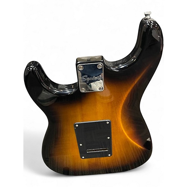 Used Squier Standard Stratocaster 2 Color Sunburst Solid Body Electric Guitar