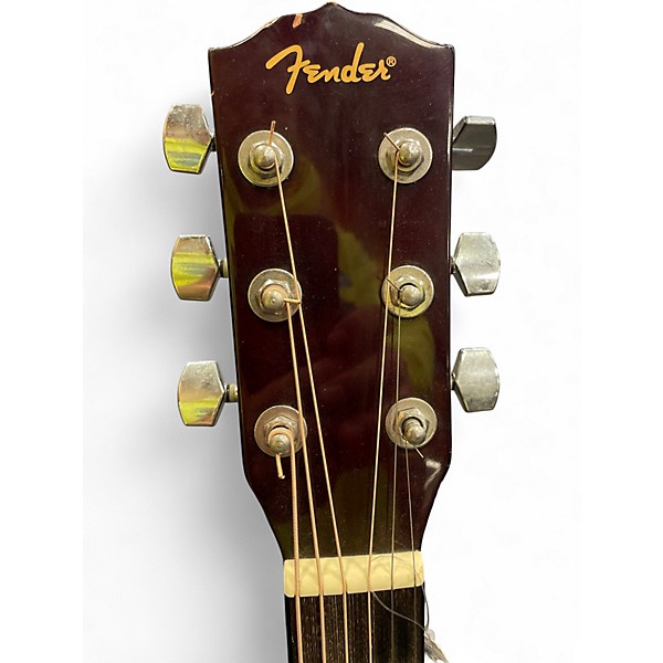 Used Fender FA135CE Concert Natural Acoustic Electric Guitar