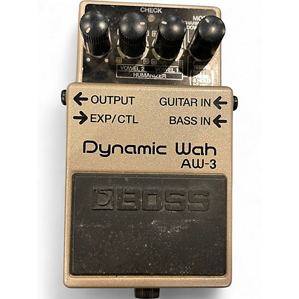 Used BOSS AW3 Dynamic Wah Effect Pedal