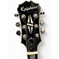 Used Epiphone Les Paul Custom Silverburst Solid Body Electric Guitar