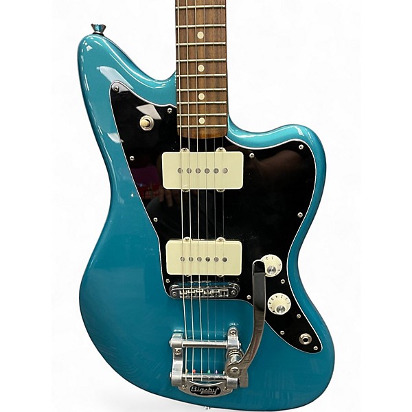 Used Fender American Special Jazzmaster Ocean Turquoise Solid Body Electric Guitar