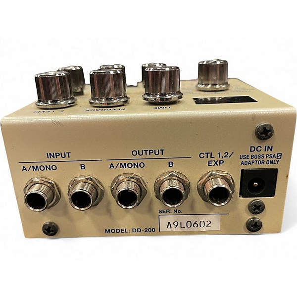 Used BOSS DD200 Digital Delay Effect Pedal