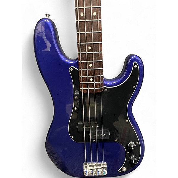 Used 1999 Fender Standard Precision Bass Midnight Blue Electric Bass Guitar