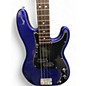 Used 1999 Fender Standard Precision Bass Midnight Blue Electric Bass Guitar