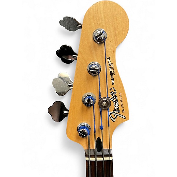 Used 1999 Fender Standard Precision Bass Midnight Blue Electric Bass Guitar