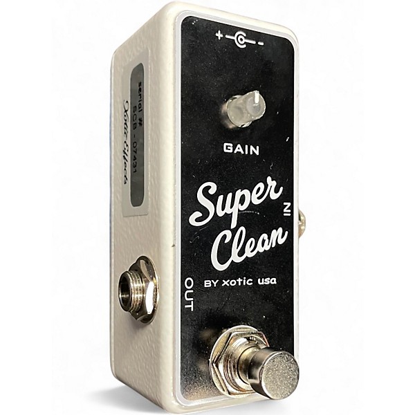 Used Xotic SUPER CLEAN Effect Pedal