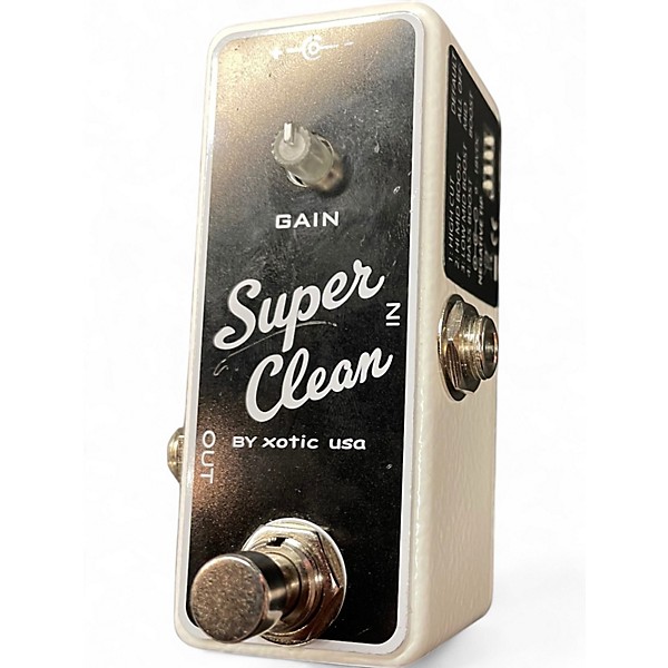 Used Xotic SUPER CLEAN Effect Pedal