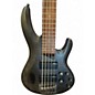 Used ESP LTD B205SM 5 String Trans Black Electric Bass Guitar