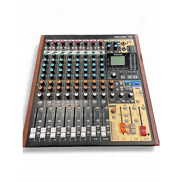 Used TASCAM MODEL 12 Powered Mixer