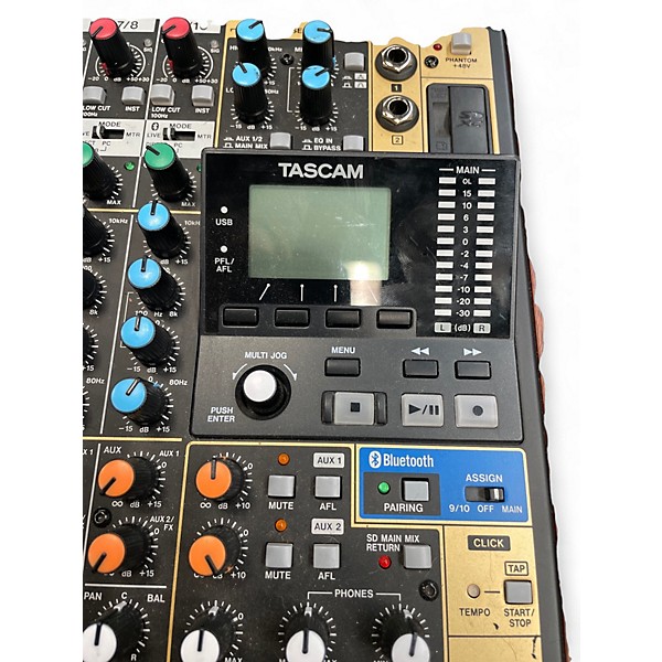 Used TASCAM MODEL 12 Powered Mixer