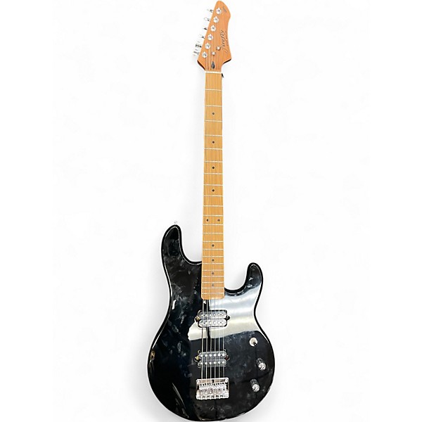 Used Firefly JSN Double Cut Black Solid Body Electric Guitar