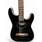 Used Fender Stratacoustic Black Acoustic Electric Guitar