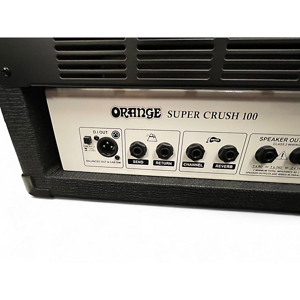 Used Orange Amplifiers SUPER CRUSH 100 HEAD Solid State Guitar Amp Head