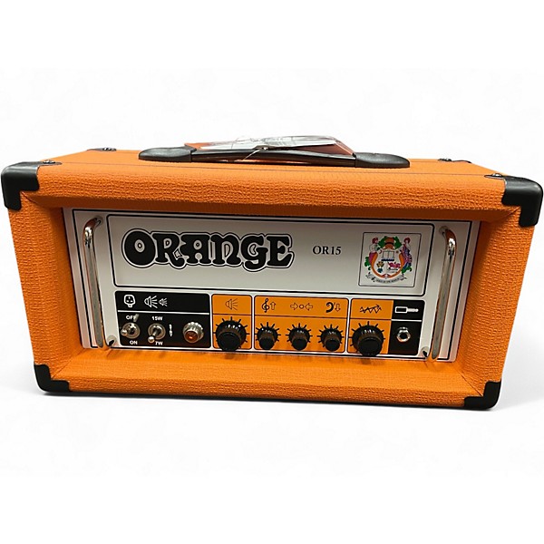 Used Orange Amplifiers OR15H 15W Tube Guitar Amp Head