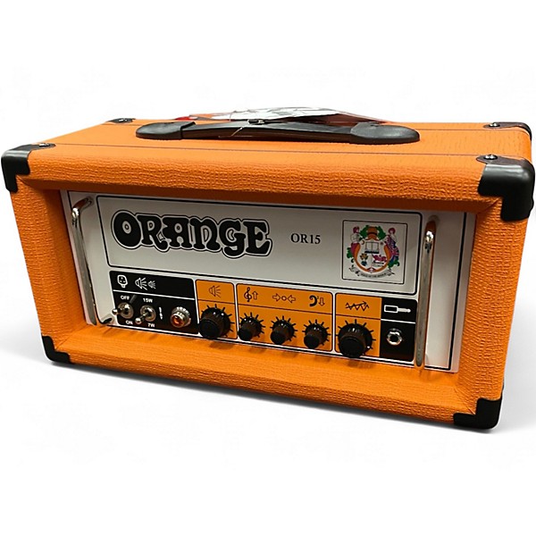Used Orange Amplifiers OR15H 15W Tube Guitar Amp Head