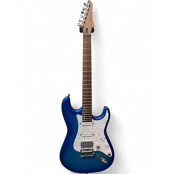 Used Kiesel DELOS 6 BLUE SPARKLE BURST Solid Body Electric Guitar