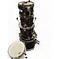 Used Pearl 5 Piece Vision Black Drum Kit