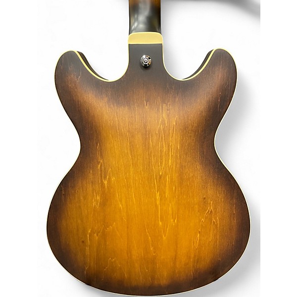 Used Ibanez AS53 Tobacco Burst Hollow Body Electric Guitar