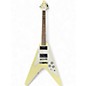 Used 2024 Gibson 70's Flying V Classic White Solid Body Electric Guitar thumbnail