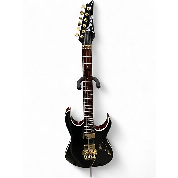Used Ibanez RG420HPAH Trans Black Solid Body Electric Guitar