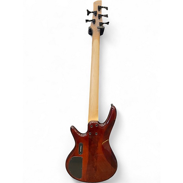 Used Ibanez gsr2055m sun burst Electric Bass Guitar