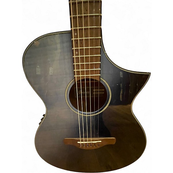 Used Ibanez Ibanez AEWC32FM-ISF Indigo Sunset Classical Acoustic Electric Guitar