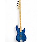 Used Miscellaneous DOUBLECUT 4 STRING Blue Electric Bass Guitar thumbnail