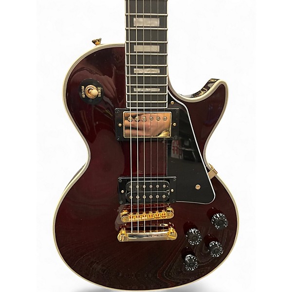 Used Epiphone Jerry Cantrell Les Paul Wine Red Solid Body Electric Guitar